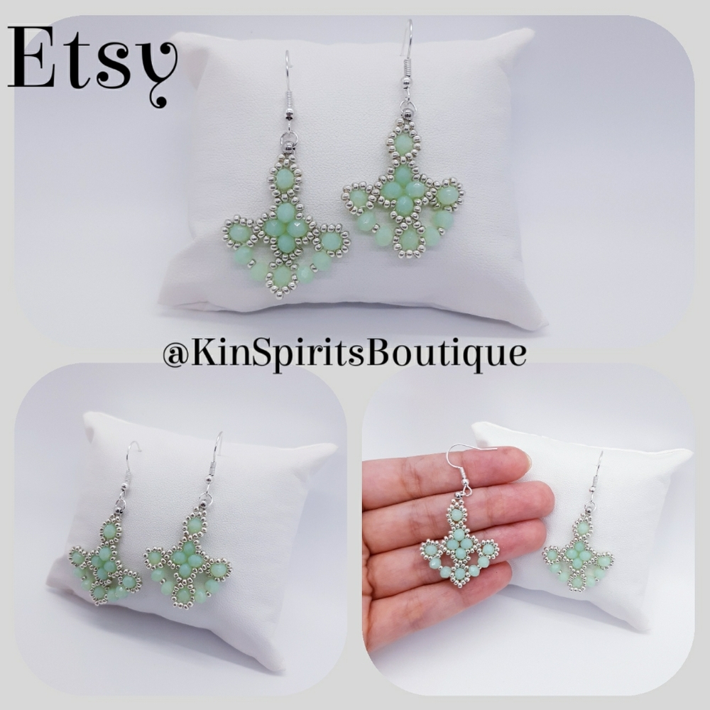 Bohemia Beaded Earrings - Picture 4 of 4